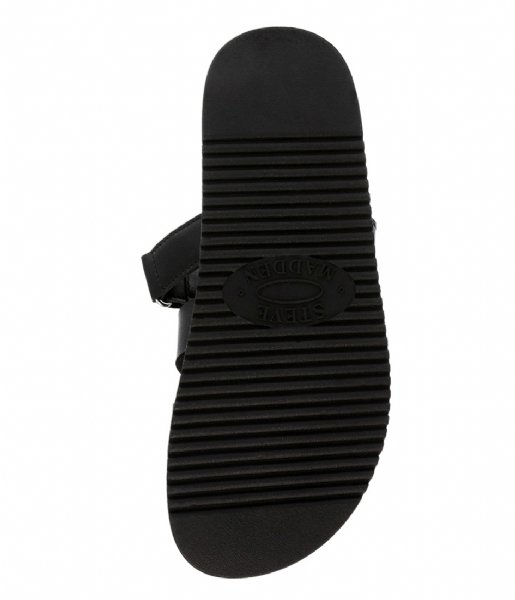Steve Madden  Missile Sandal Black Action Leather (05O)