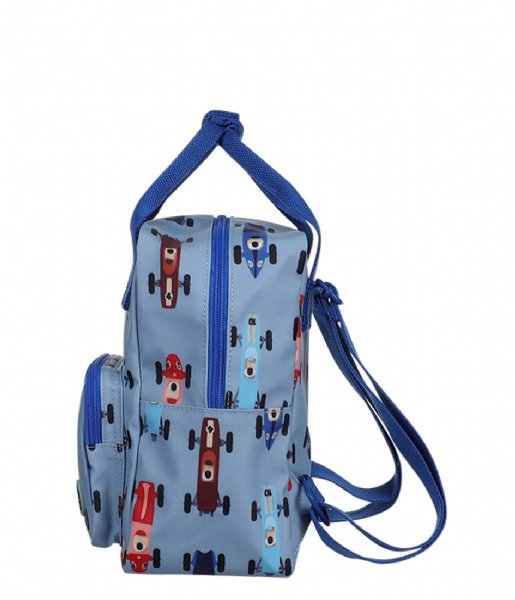 Studio Ditte  Backpack Small Race Cars Blue Race Cars Blue