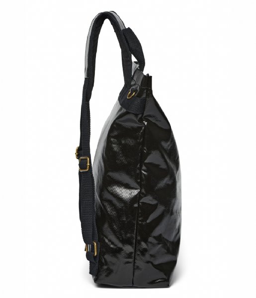 Studio Noos  Black Coated Adult Backpack Black