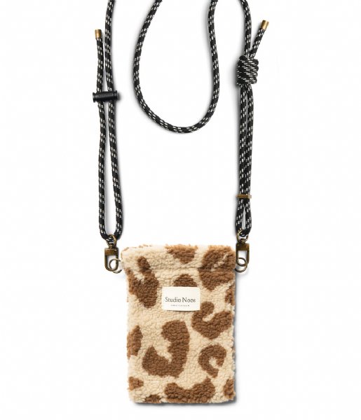 Studio Noos  Ecru leopard Phone Bag Ecru Leopard