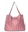 Studio Noos  Red Lilac Striped Grocery Bag Red Lilac Striped