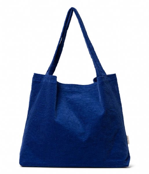 Studio Noos Shopper Rib Mom Bag Deep Blue