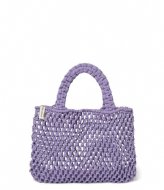 Studio Noos Lilac Macrame Mini Handbag Lilac