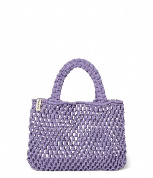 Studio Noos  Lilac Macrame Mini Handbag Lilac