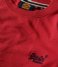 Superdry  Essential Logo Embossed Tee Cranberry Crush Red (2DI)