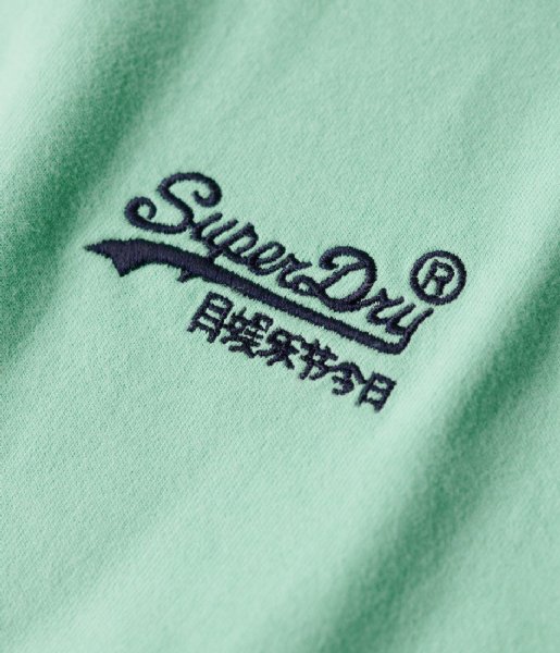 Superdry  Essential Logo Embossed Tee Spearmint Light Green (2MD)