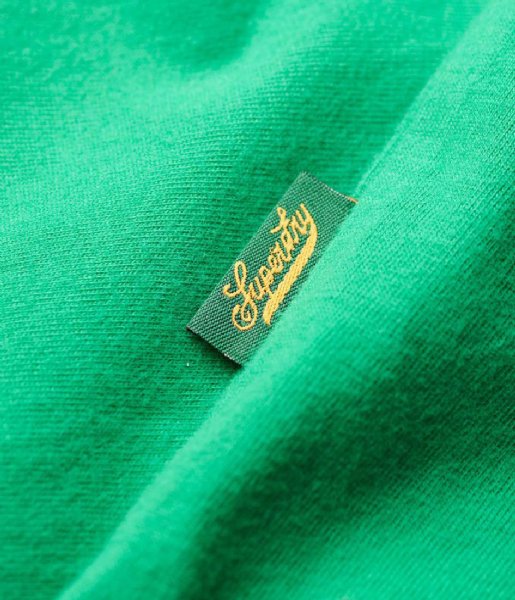 Superdry  Essential Logo Embossed Tee Drop Kick Green (GBY)