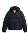 SuperdryHooded Sports Puffer Jacket Eclipse Navy (98T)
