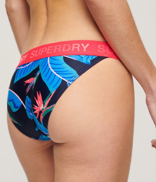 Superdry  Logo Classic Bikini Bottoms Navy Paradise (UMS)