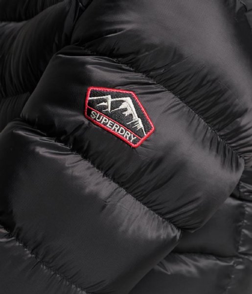 Superdry  Hooded Fuji Padded Jacket Black (02A)