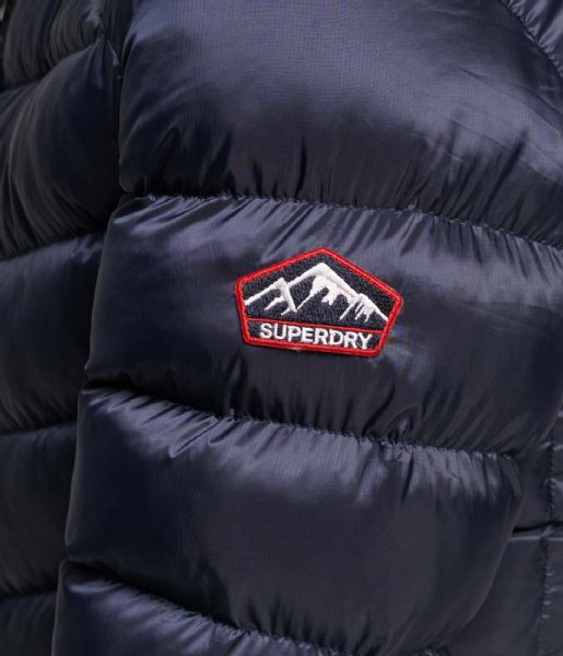Superdry  Hooded Fuji Padded Jacket Eclipse Navy (98T)