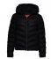 SuperdryHooded Microfibre Padded Jacket Black (02A)