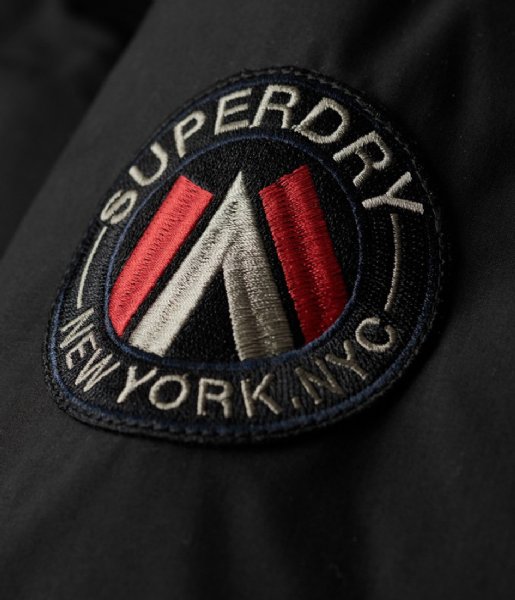 Superdry  City Padded Parka Jacket Black (02A)