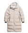 SuperdryHooded Longline Puffer Jacket Chateau Grey (7MO)