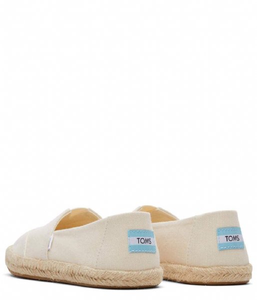 TOMS  Alpargata Recycled Cotton Rope Espadrille Natural Woven