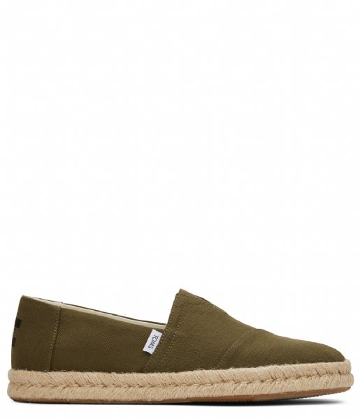 TOMS  Alpargata Rope 2.0 Recycled Cotton Olive