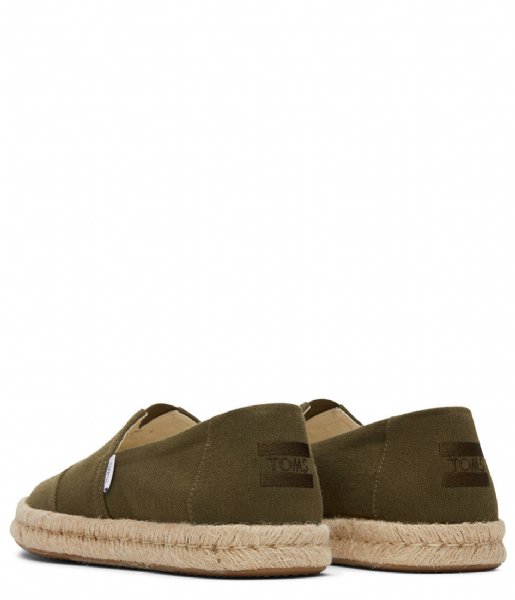 TOMS  Alpargata Rope 2.0 Recycled Cotton Olive