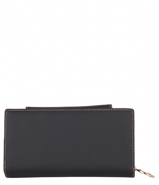 Essential Wallet black TOV Essentials The Little Green Bag