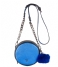 TOV Essentials  Chantal Bles Circle Bag blue metallic