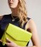 Ted Baker  Crocey Croc Detail Debossed Envelope Pouch Lime