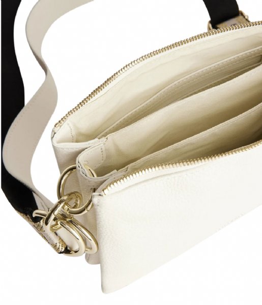 Ted Baker  Delphia Branded Webbing Cross Body Bag White