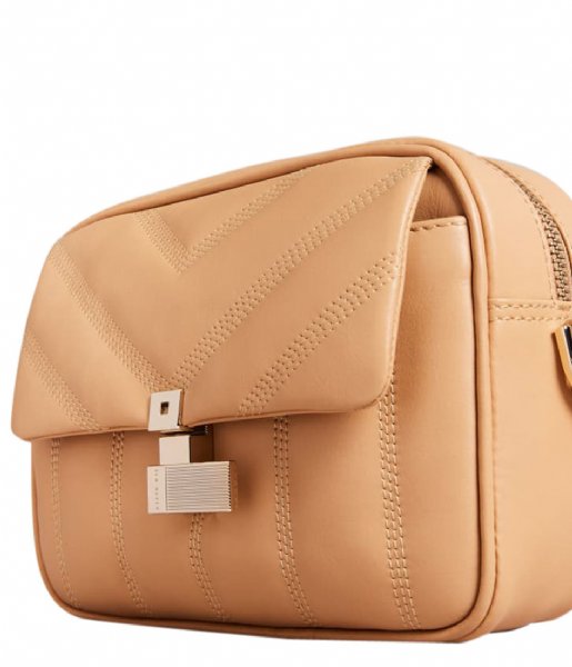 Ted Baker  Ayalily Quilted Camera Bag Camel (91)