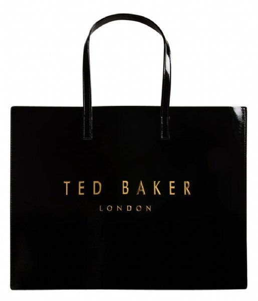Ted Baker  Crikon Crinkle Ew Icon Tote Bag Black (00)