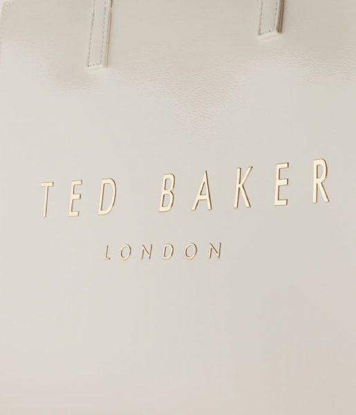 Ted Baker  Crinkon Crinkle Large Icon Bag Ivory White