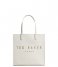 Ted Baker  Crinion Crinkle Small Icon Bag Ivory White