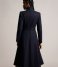 Ted Baker  Roseika Midi Length Double Breasted Coat With Skirt Dark Blue