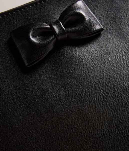 Ted Baker  Beanne Bow Detail Leather shopper Black