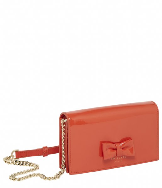 Ted Baker  Baetiy Bow Detail Purse On a Chain Brt-Red