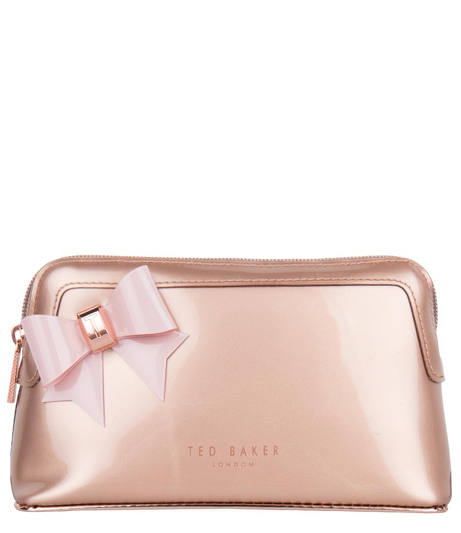 ted baker travel wallet rose gold