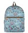 The Little Green BagBackpack Camping Chill Medium Blue (800)