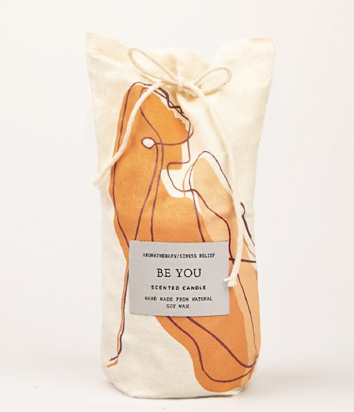 The Little Green Bag  Soy Wax Candle Be You (270)