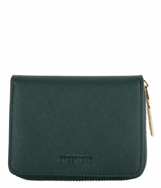 The Little Green Bag Ritsportemonnee Wallet Colm Emerald
