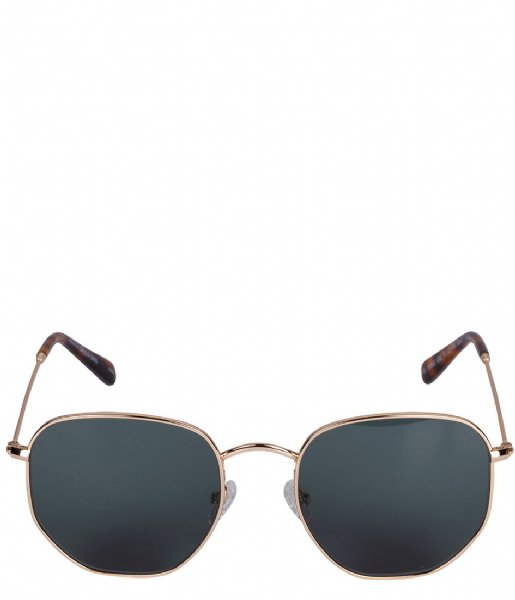 The Little Green Bag Zonnebril Sunglasses Levisa Goud & Bruin Tortoise