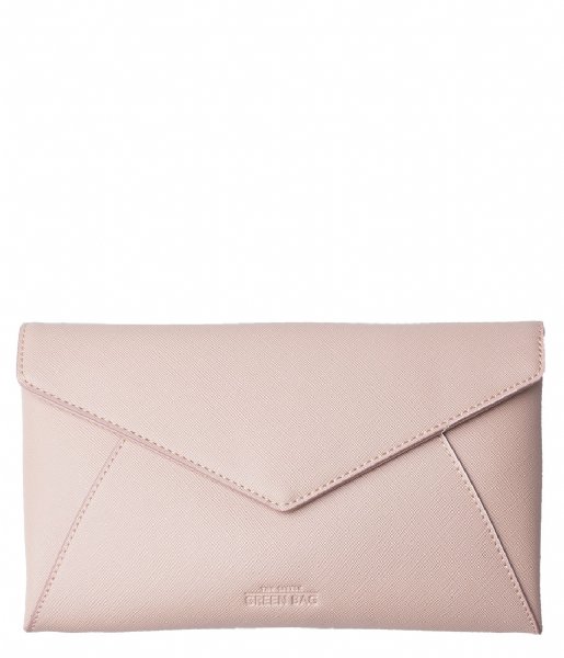 The Little Green Bag Crossbodytas Celeste Envelope Crossbody blush pink
