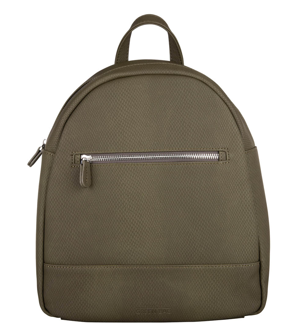 army green backpack purse