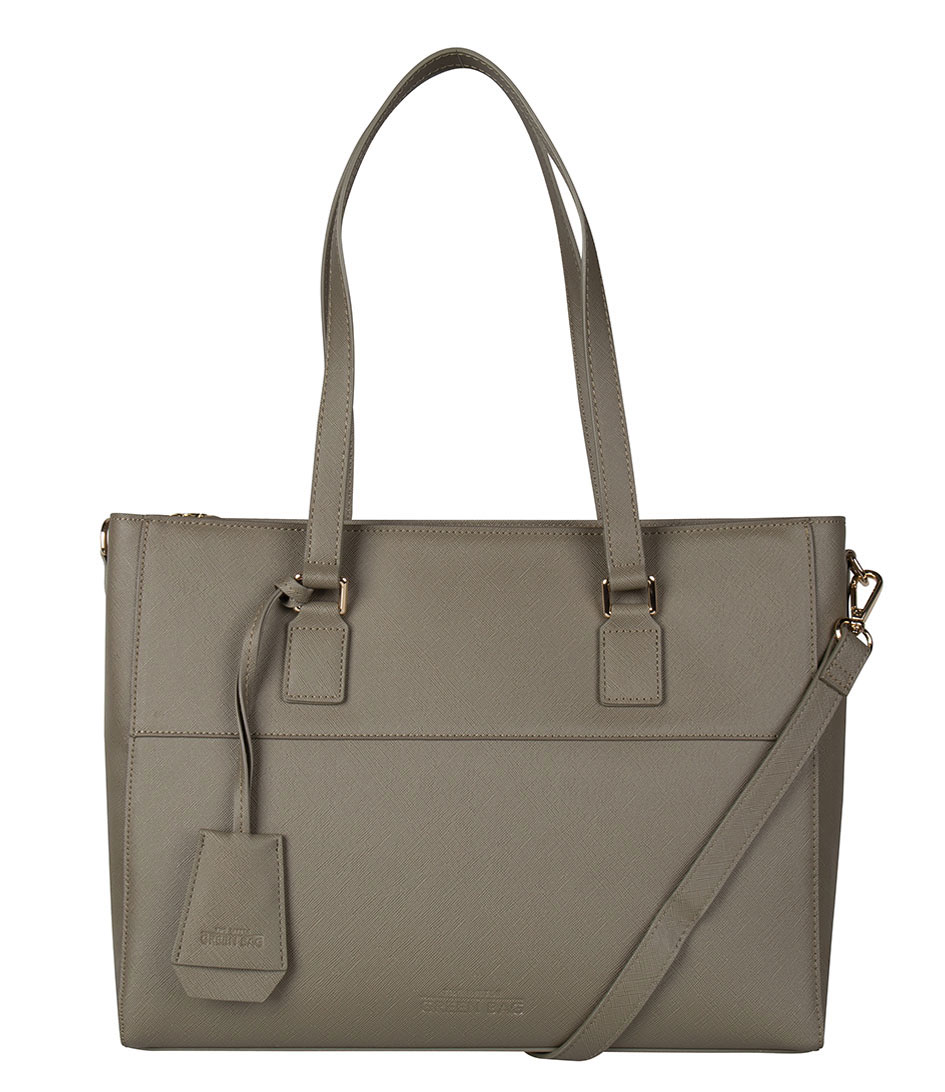 The Little Green Bag Schoudertas June Laptop Bag 13 Inch Army green