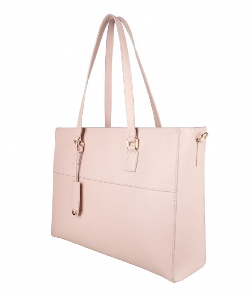 Langwerpig blad afvoer The Little Green Bag Schooltas Adair Laptop Bag 15 Inch blush pink | The  Little Green Bag