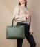 The Little Green Bag Laptop schoudertas Cassia Laptop Tote 15.6 Inch olive
