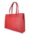 The Little Green Bag  Cassia Laptop Tote 15.6 Inch red