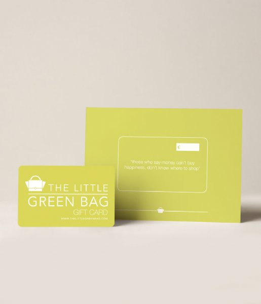 The Little Green Bag Cadeaubon Gift Card gift card green