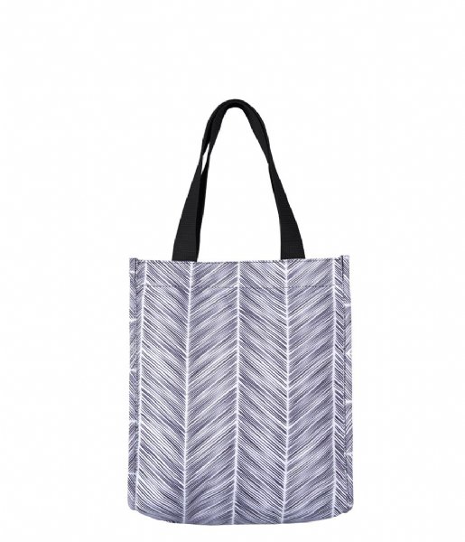 The Little Green Bag  Thermo lunchbag Stripe (002)