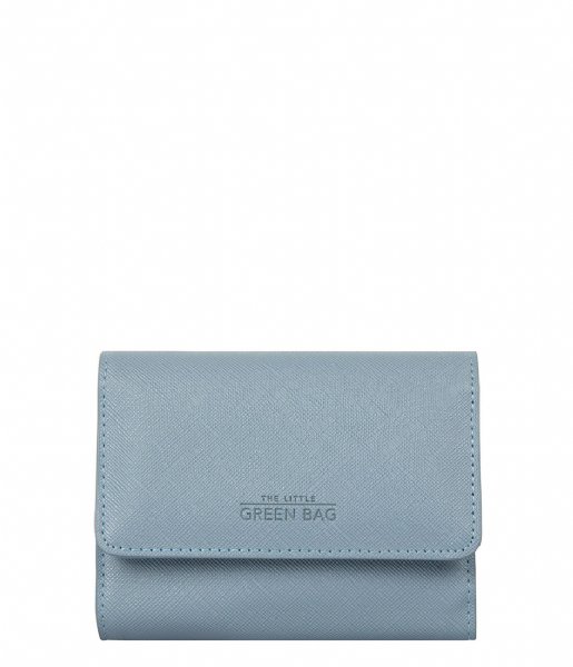 The Little Green Bag  Wallet Heath Grey Blue (145)
