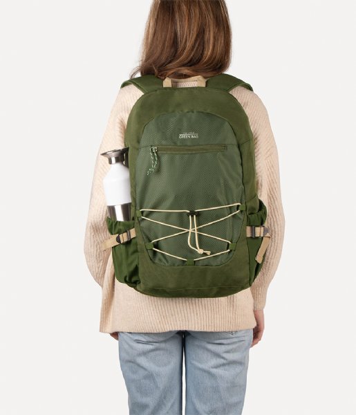 The Little Green Bag  Backpack Bryn Green (900)