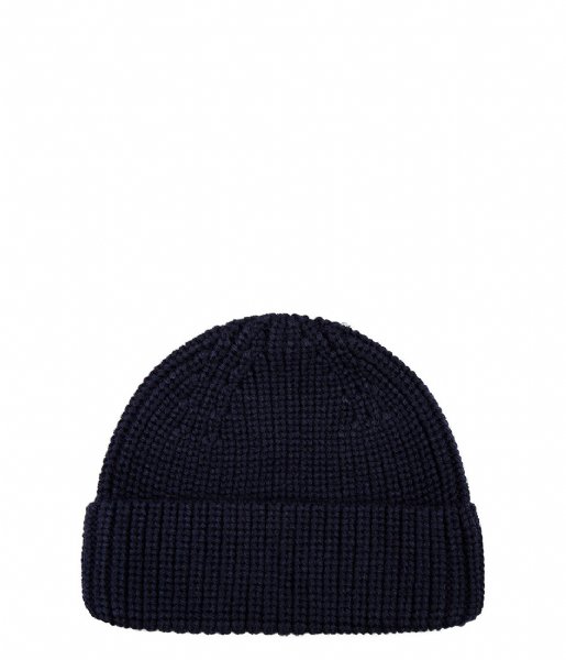 The Little Green Bag  Giftbox Classic Boys Baby Mini Beanie and Col Navy (810)