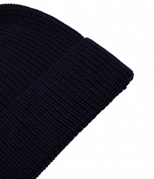 The Little Green Bag  Giftbox Classic Men Beanie and Scarf Navy (810)
