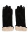 The Little Green Bag  Leather Touchscreen Gloves Toftir Black (100)